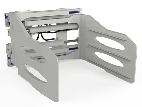 Pulp bale clamp compressed bales UAE paper manufacturing